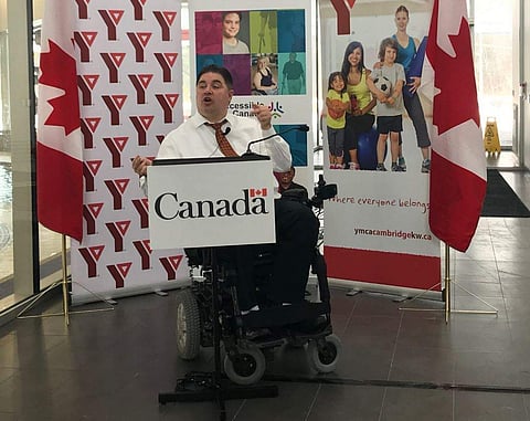 Kent Hehr. (Photo | Twitter/Kent Hehr)