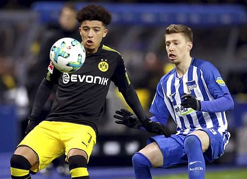 Borussia Dortmund's Sancho | Photo: AP