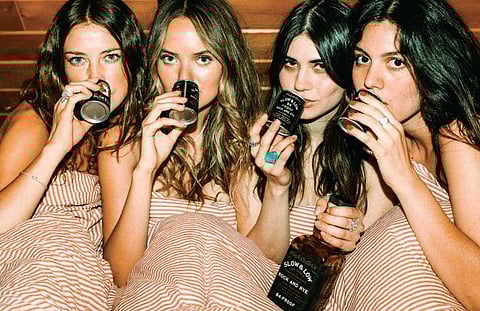 Women cast the whiskey vote