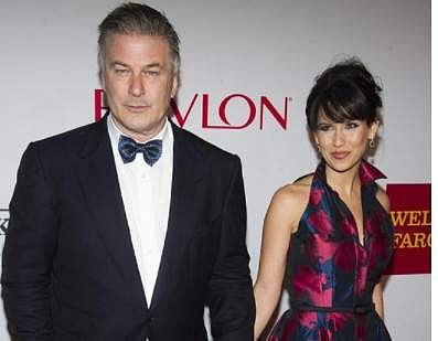 Actor Alec Baldwin and his wife Hilaria Baldwin. | AP
