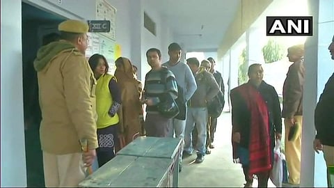 Polling for the Rajasthan bypolls (ANI)