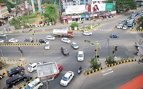 Vyttila Junction  in Kochi (EPS | K Shijith)
