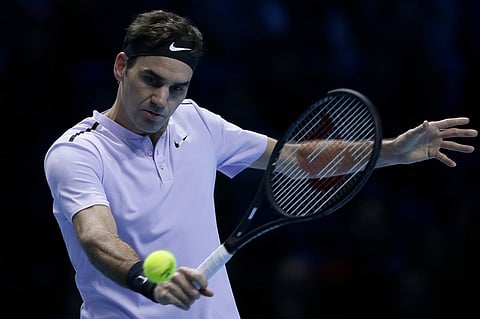 Roger Federer of Switzerland. | AP