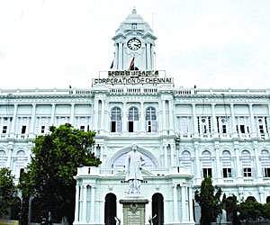 Chennai Corporation building. (File | EPS)