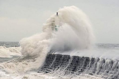 Winter storm Eleanor swept into France, Belgium and the Netherlands on Wednesday after tearing through England and Northern Ireland, cutting power to tens of thousands of people and forcing airports and train services to halt operations. (Photo | AP)
