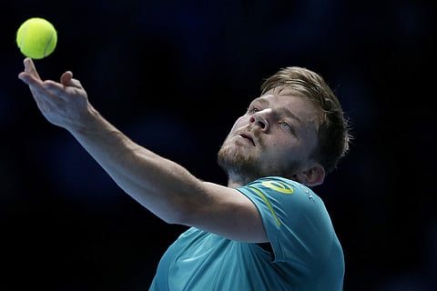 David Goffin of Belgium. | AP