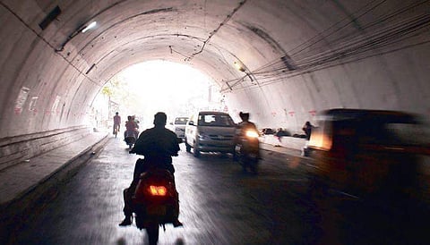 Tunnel at Chittinagar in Vijayawada now  | Express