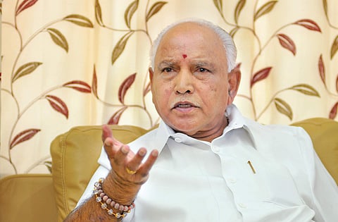 B S Yeddyurappa (File Photo)