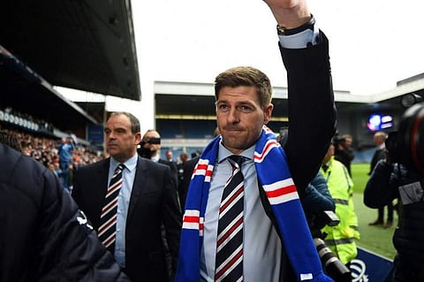Rangers manager Steven Gerrard | AFP