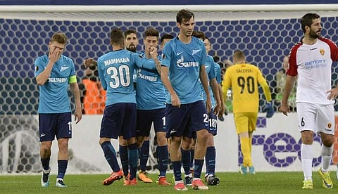 Zenit St Petersburg team (File | AFP)