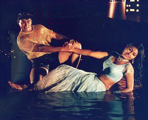 Tamil actors Prashanth and Sneha in 'Virumbigiren'. (File | EPS)