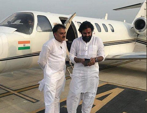 Pawan Kalyan and Nadendla Manohar