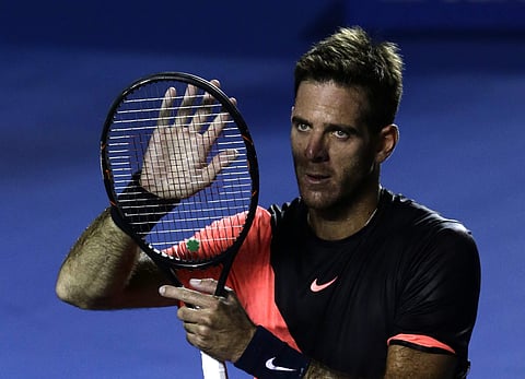 Argentina's Juan Martin Del Potro (File | AP)