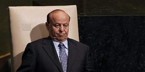 Yemen President Abed Rabbo Mansour Hadi