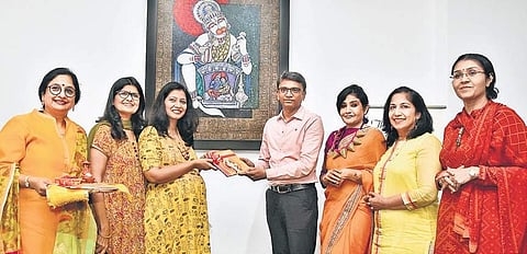 Anchal Bansal (third from left) launched her book with the Duchess Club  Ashwin Prasath