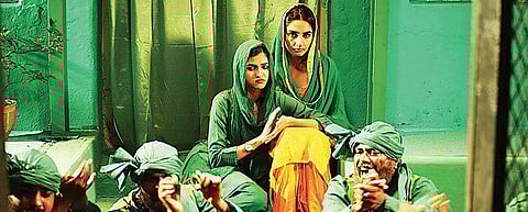 A still from the film, The Terrorist