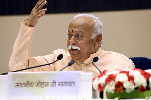 RSS chief Mohan Bhagwat (Photo| PTI)