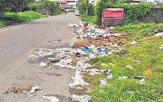 The waste dumped on the wayside   Express
