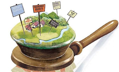 Real Estates are stealing forest blocks around Hyderabad