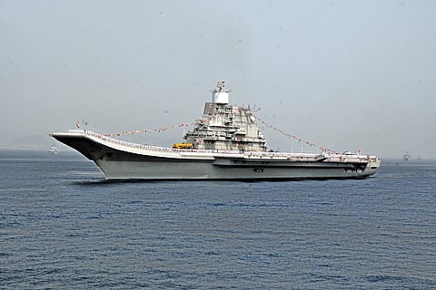 INS Vikramaditya. ( Photo | EPS )