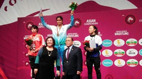 Navjot Kaur crashes out of World Wrestling Championships