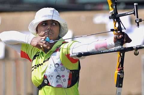 Indian archer Deepika Kumari.