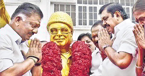 Chief Minister Edappadi K Palaniswami and Deputy CM O Panneerselvam. (Photo | P Jawahar)