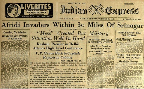 This Day That Year: Here's what made news on October 27, 1947