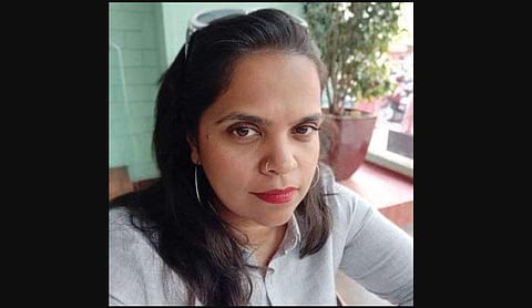 Journalist and writer Sandhya Menon who triggered the second wave of #MeToo protests in India. (Photo | @RestlessQuill/ Twitter)