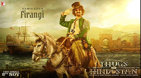 Aamir Khan as Firangi in 'Thugs of Hindostan' (Photo | IMDB)