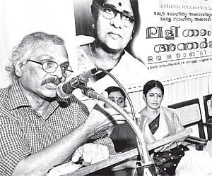 Writer M Mukundan.