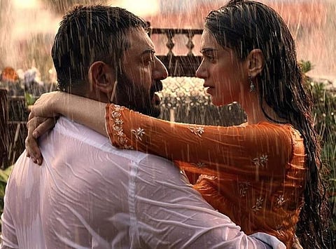 Arvind Samy and Aditi Rao Hydari in Chekka Chivantha Vaanam (Photo | Instagram)