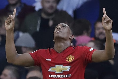 Manchester United forward Anthony Martial | AP