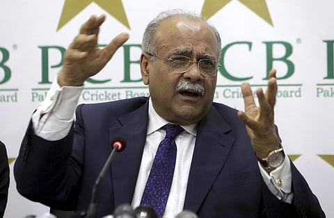 Former Pakistan Cricket Board Chairman Najam Sethi (File | PTI)