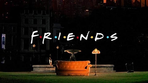 A scene from the title song of the popular sitcom 'Friends' (Photo | Facebook)