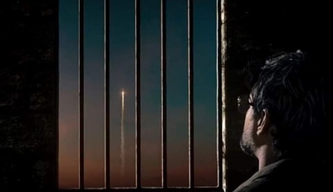 A screengrab from the teaser of 'Rocketry: The Nambi Effect' (Photo | YouTube)