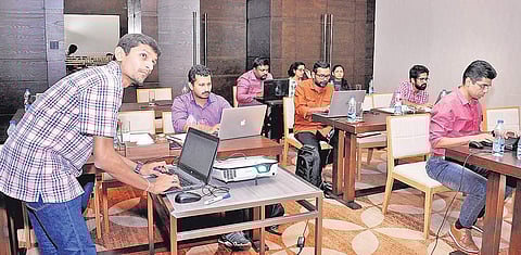 A pre-conference workshop on mobile app exploitation held as part of C0c0n 2018 | A Sanesh