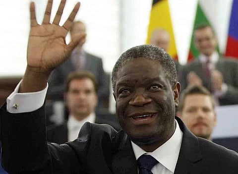 Nobel Peace Prize co-winner Denis Mukwege. (Photo | AP)