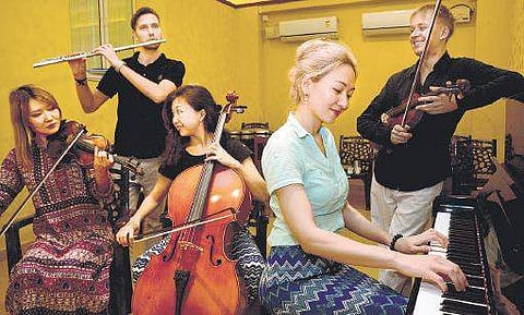 The global musicians who crafted the video ‘A tribute to Balabhaskar’   Vincent Pulickal