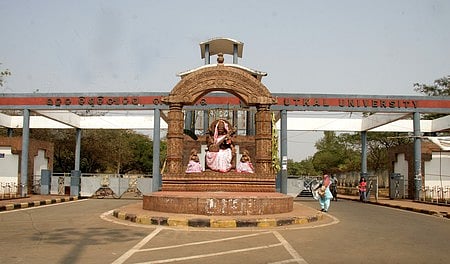 Utkal University in Bhubaneswar. | (Express Photo Services)