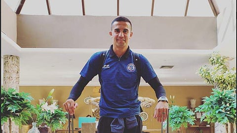 Jamshedpur FC's Tim Cahill (Photo | Twitter/ TIM CAHILL)