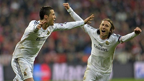 Cristiano Ronaldo and Luka Modric (Photo | File/AP)