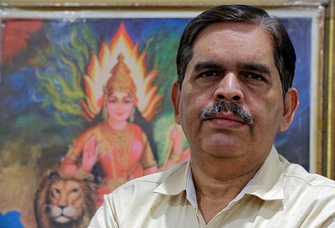 Ashwani Mahajan, chief of the Hindu nationalist Rashtriya Swayamsevak Sangh's (RSS) economic group Swadeshi Jagran Manch (SJM). (Photo: Reuters)