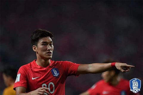 South Korea footballer Jang Hyun-soo (Photo | Twitter @KORFootballNews)