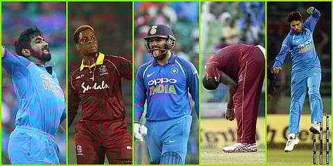 A ruthless India completed a nine-wicket demolition of the West Indies in the fifth and final ODI here Thursday for their sixth successive series win at home. Here are the leading performers of the series. (Photos | AP, PTI)