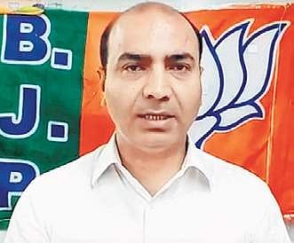 BJP spokesperson Ashwini Upadhyay goes. (Photo)