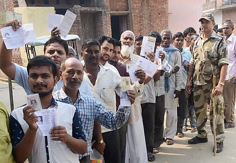 As many as 190 candidates are in the fray for the first phase of Chhattisgarh polls. (Photo|PTI)