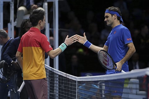Roger Federer crashes to Kei Nishikori in ATP Finals opener
