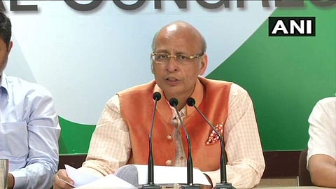 Congress leader Abhishek Singhvi. (File| ANI)