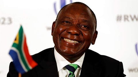 South African President Cyril Ramaphosa (File Photo | Reuters)